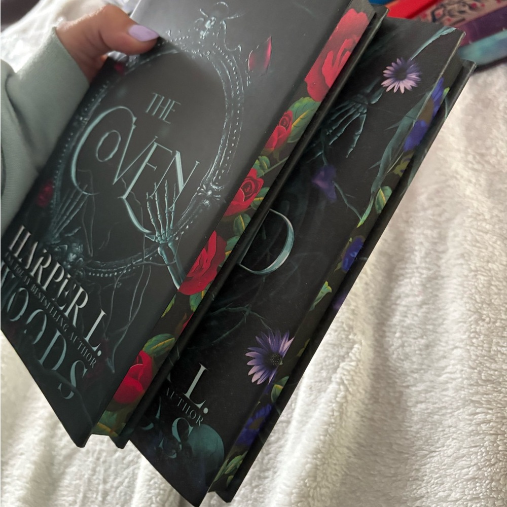 The Coven Book Set with Floral Design